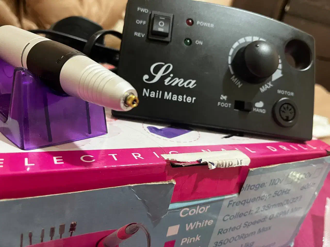 سوهان برقی و لوازم کاشت ناخن|آرایشی، بهداشتی، درمانی|کرج, مهرویلا شمالی|دیوار