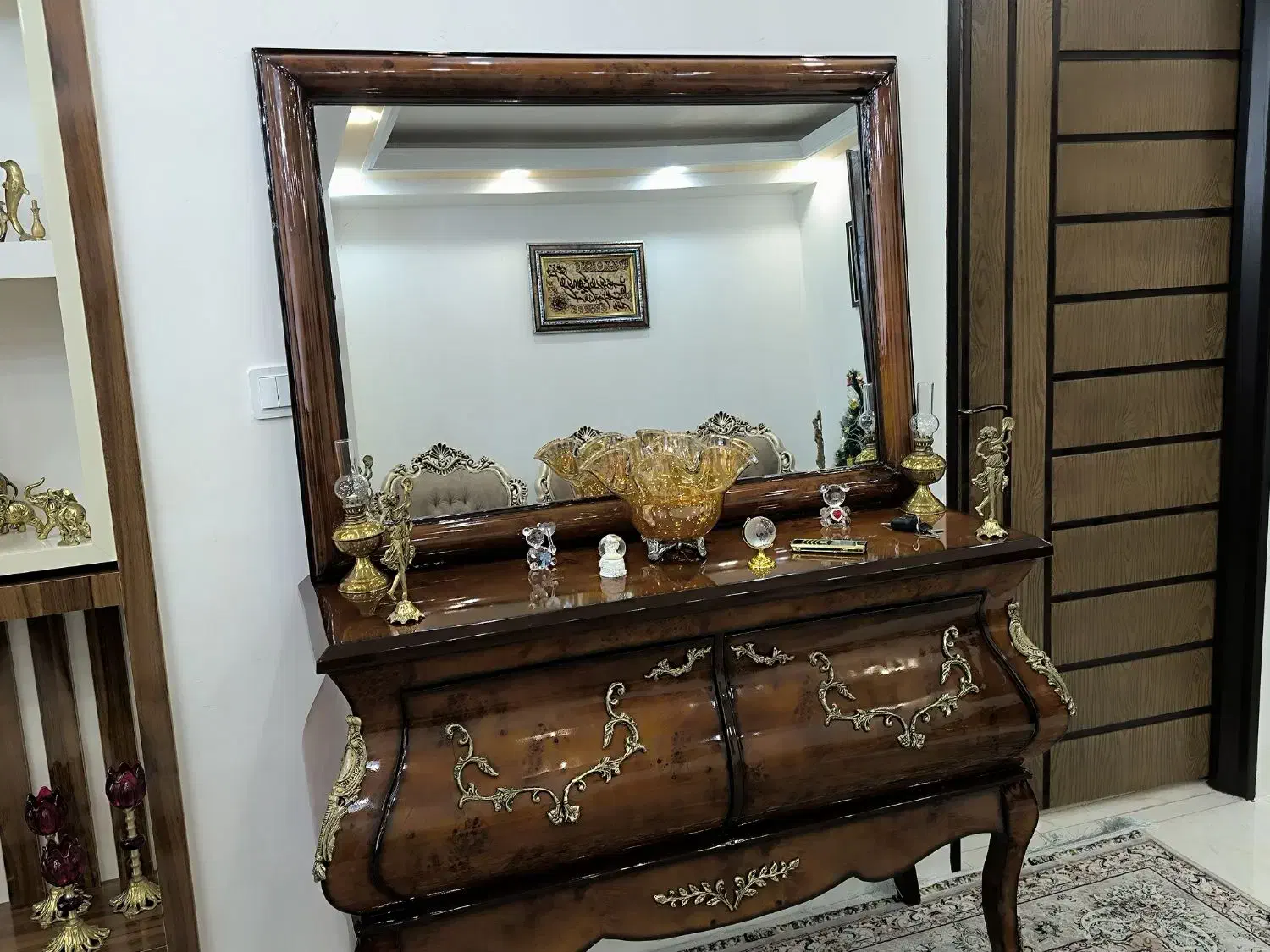 ساعت ایستاده نوع اینه کنسول نوع|بوفه، ویترین، کنسول|تبریز, |دیوار