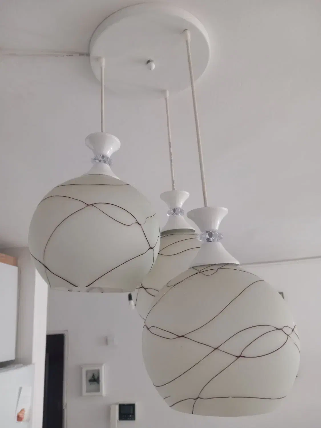 لوستر آشپزخانه|لوستر و چراغ آویز|اراک, |دیوار