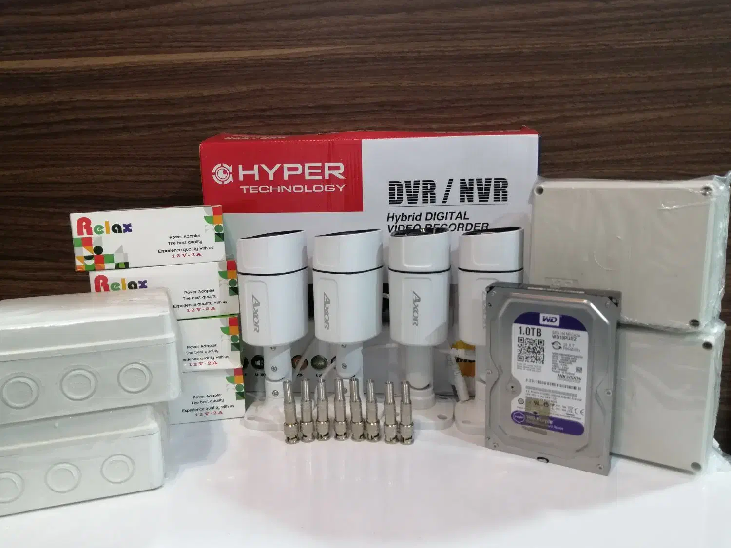 پک 4 تایی دوربین مداربسته دیددرشب رنگی|دوربین مداربسته|شاهینشهر, دکتر حسابی|دیوار