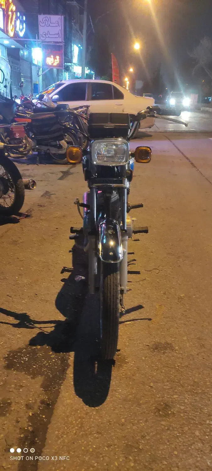 موتور 125مدل 89 بکر|موتورسیکلت|شیراز, مسلم|دیوار