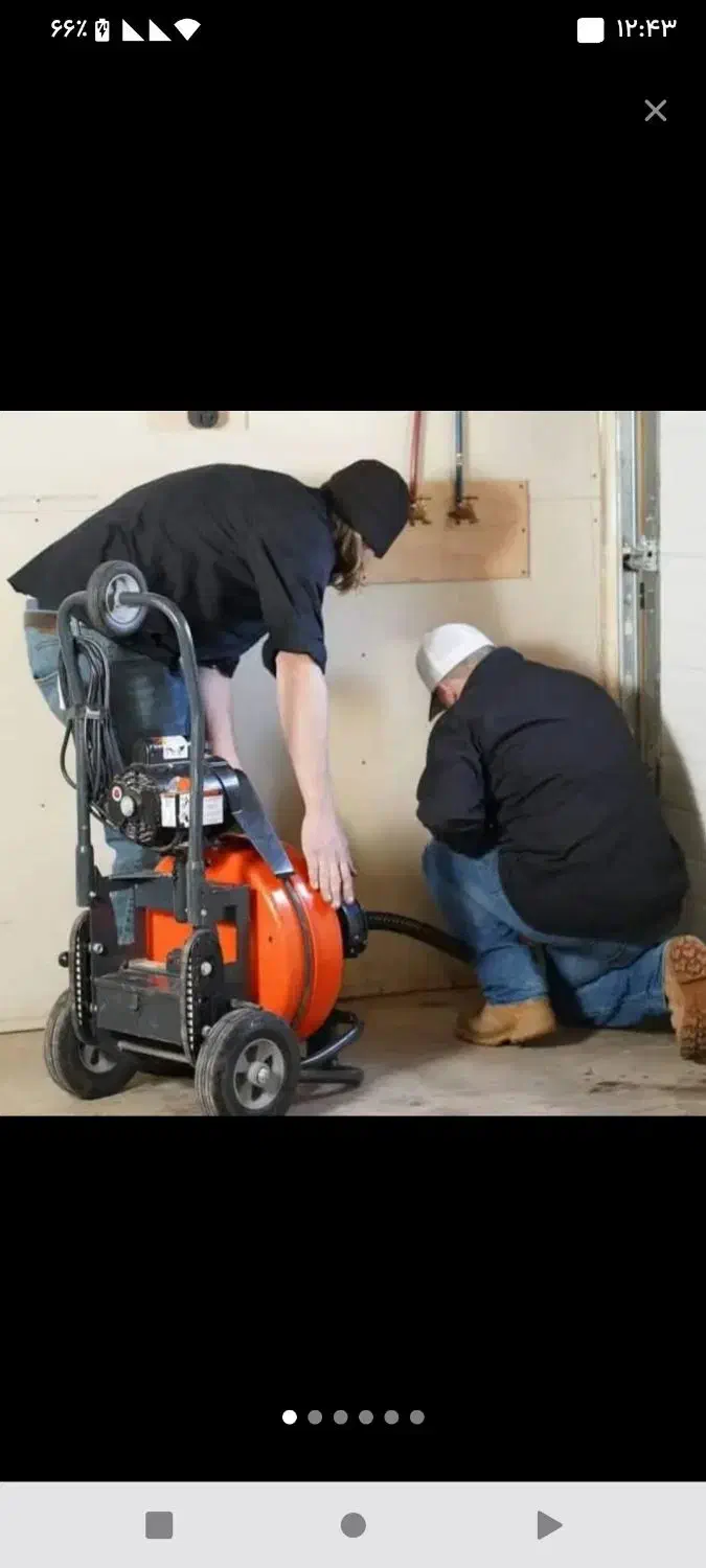 لوله بازکنی(تمیزکار)کل اهواز/با دستگاه فنر زنی چاه|خدمات پیشه و مهارت|اهواز, بهارستان|دیوار