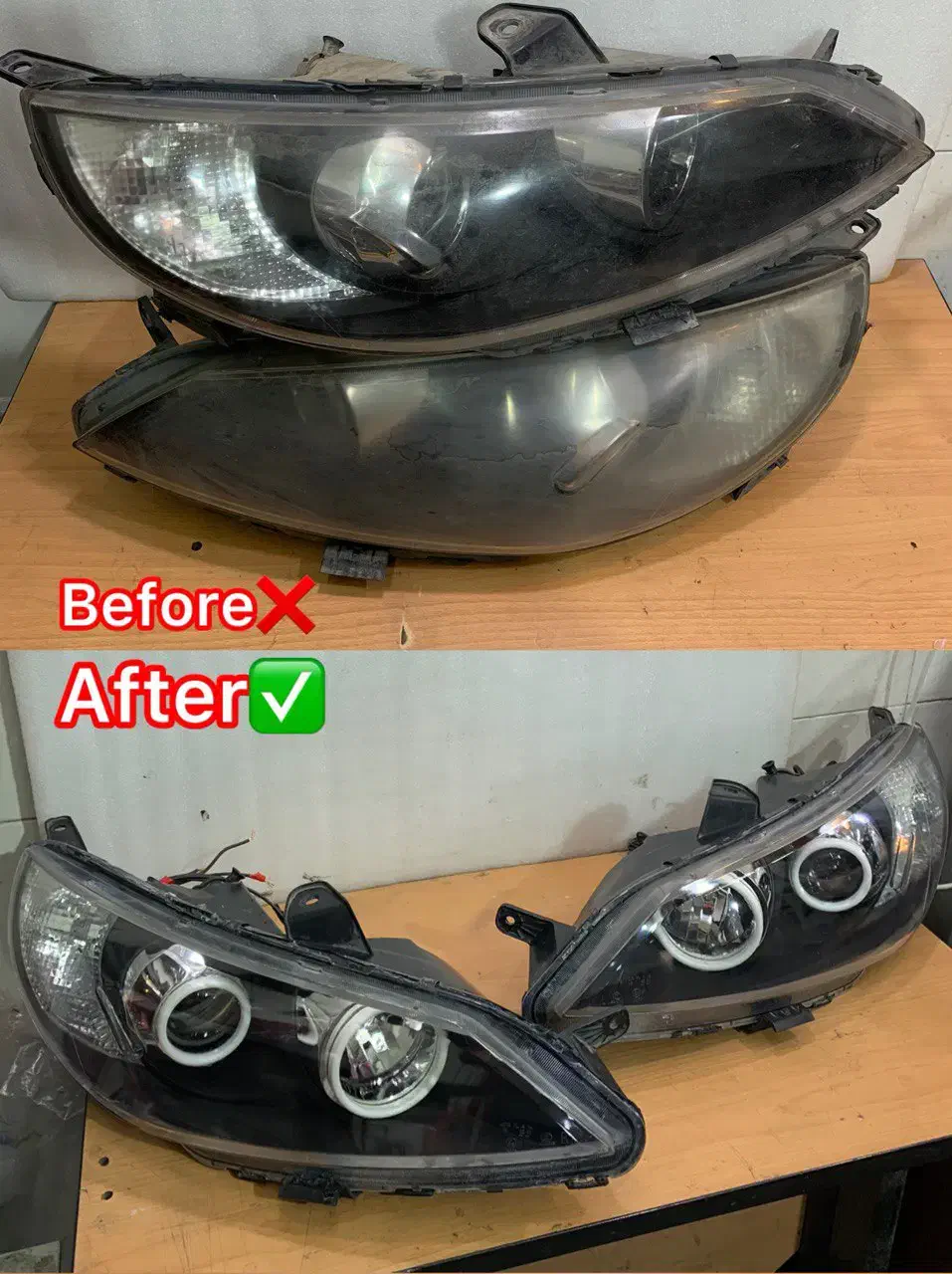 شفاف سازی چراغ ودیتیلینگ خودرو|خدمات موتور و ماشین|تهران, فرودگاه مهرآباد|دیوار