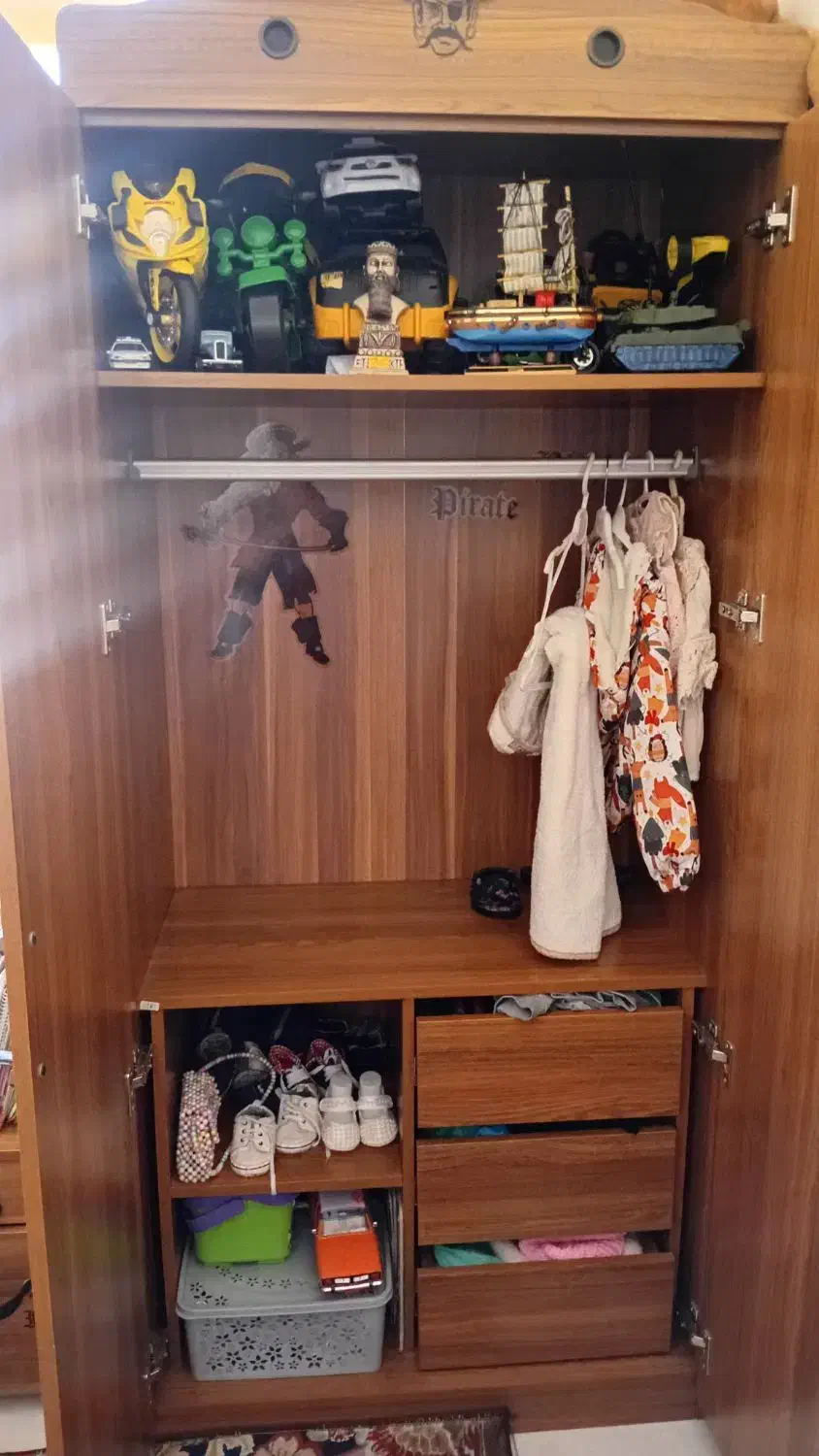 ست تخت خواب دزدان دریایی|تخت و سرویس خواب|تهران, هفده شهریور|دیوار