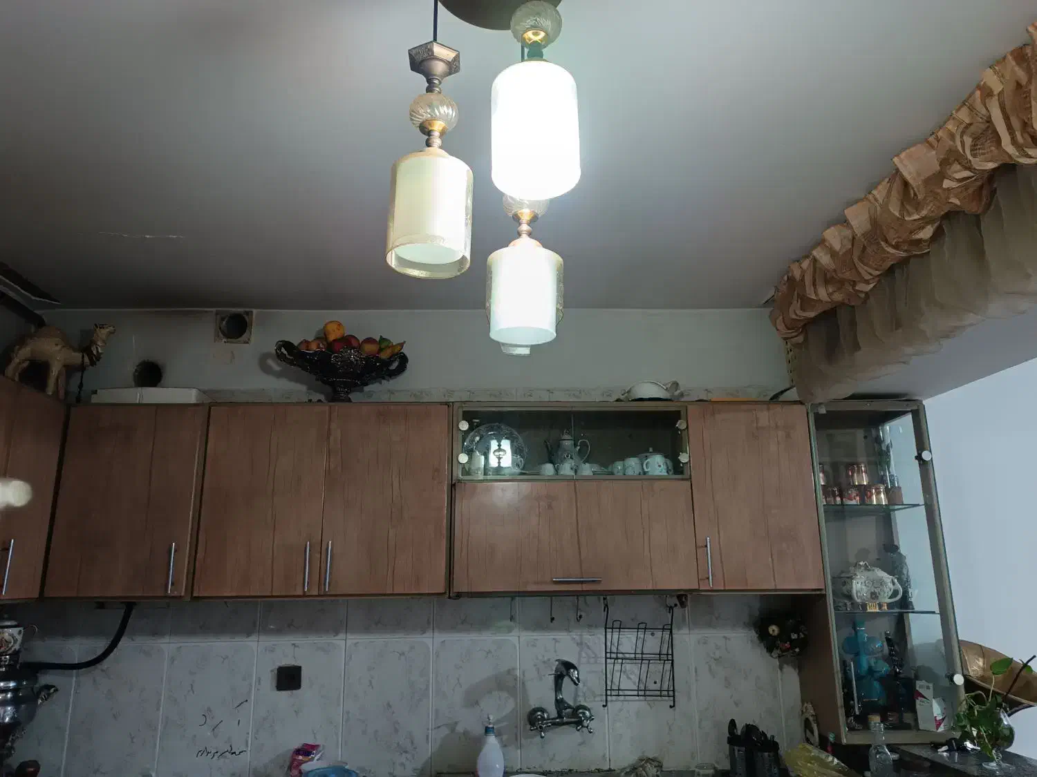 کابینت فلز|آب‌چکان و نظم‌دهنده ظروف|سبزوار, شرق کال جنوبی (شمس آبادی)|دیوار