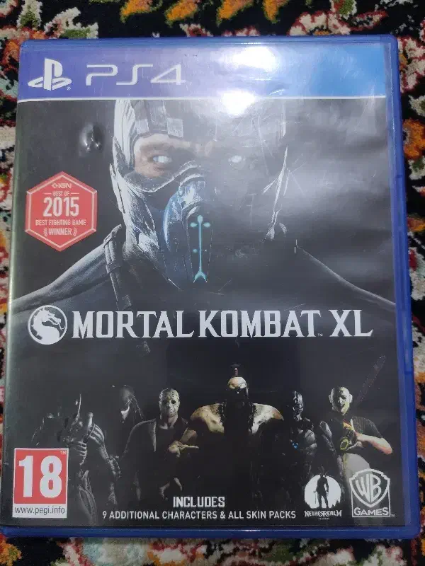 سی دی ps4 بازی مورتال کمبت|کنسول، بازی ویدئویی و آنلاین|قدس, شهر‌قدس|دیوار