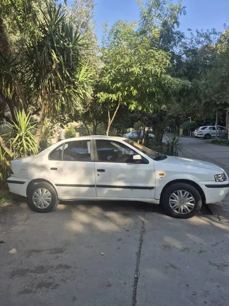 سمند lx سفید۹۵|خودرو سواری و وانت|گرگان, |دیوار