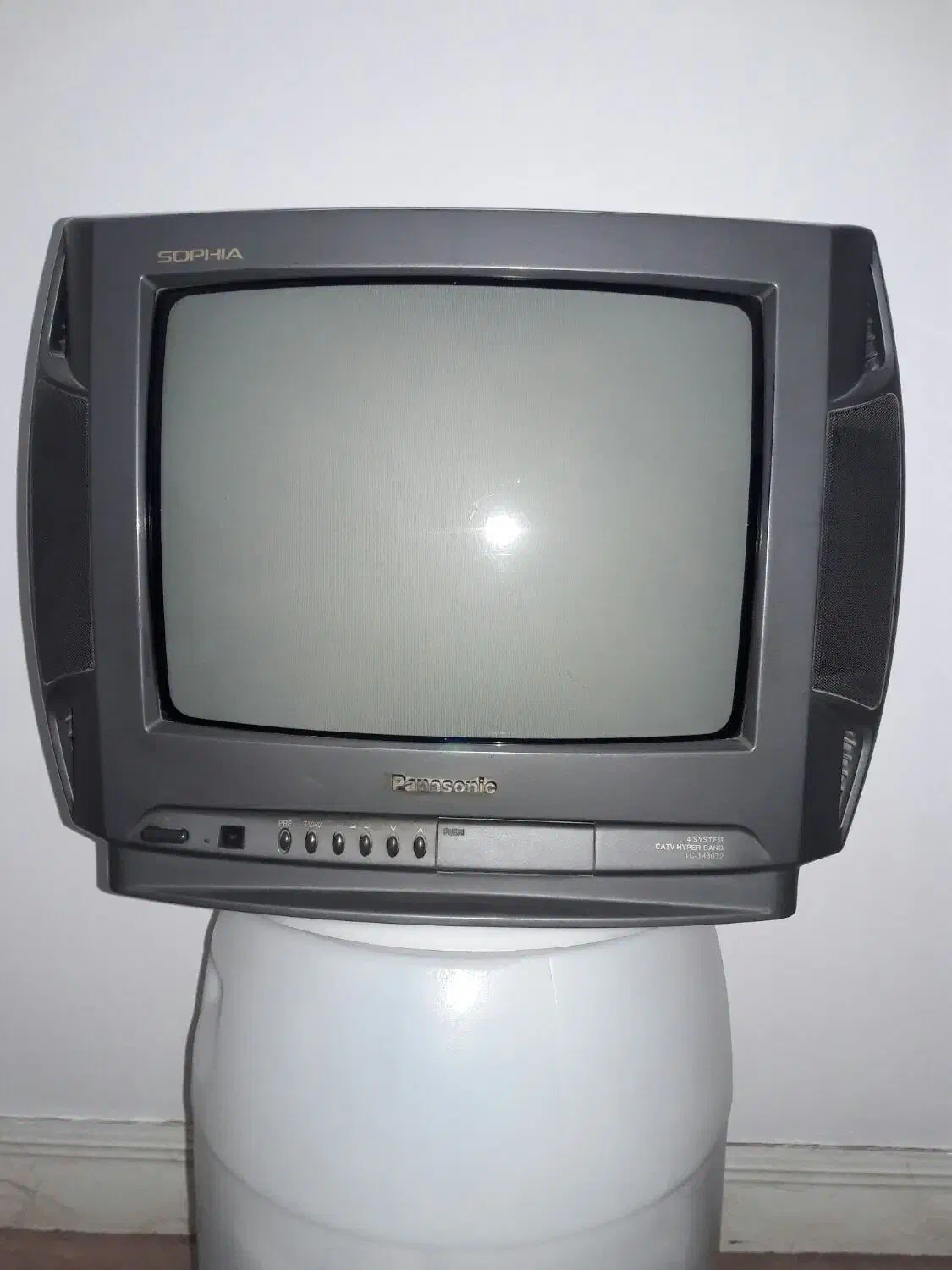 تلویزیون ۱۴ اینچ پاناسونیک رنگی|تلویزیون و پروژکتور|برازجان, |دیوار