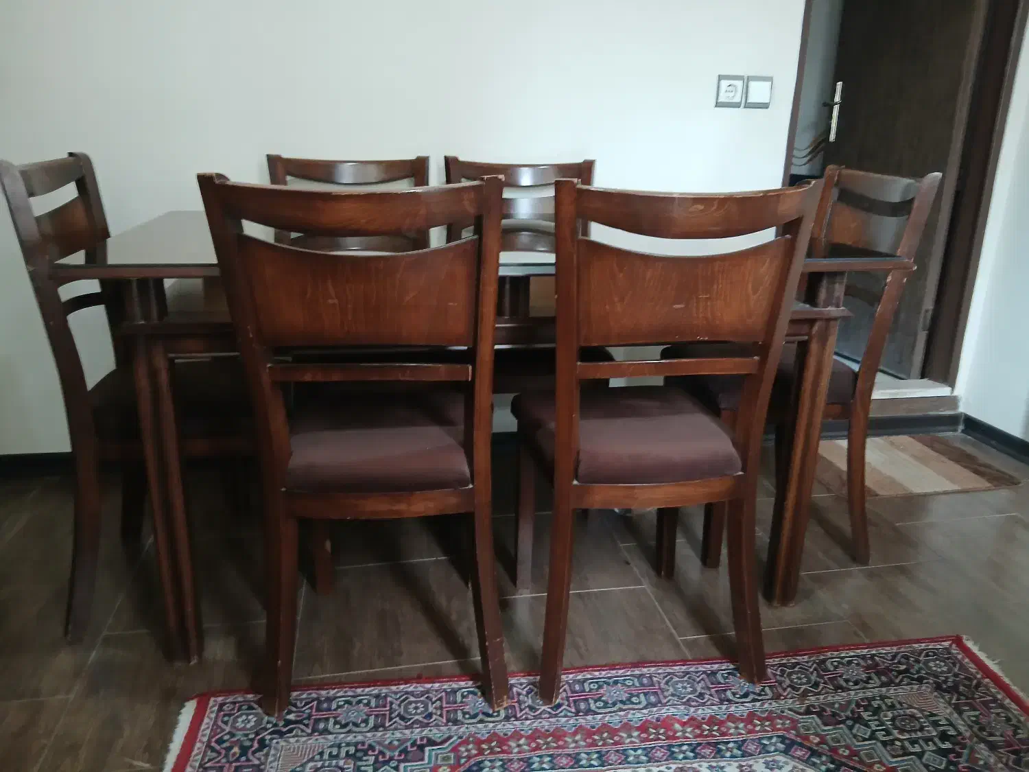 میز ناهار خوری ۶ نفره|میز و صندلی غذاخوری|قزوین, |دیوار
