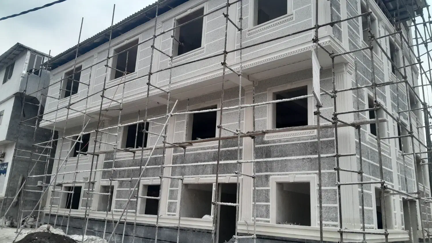 اجرای نمای رومی ومدرن|خدمات پیشه و مهارت|کلاردشت, |دیوار