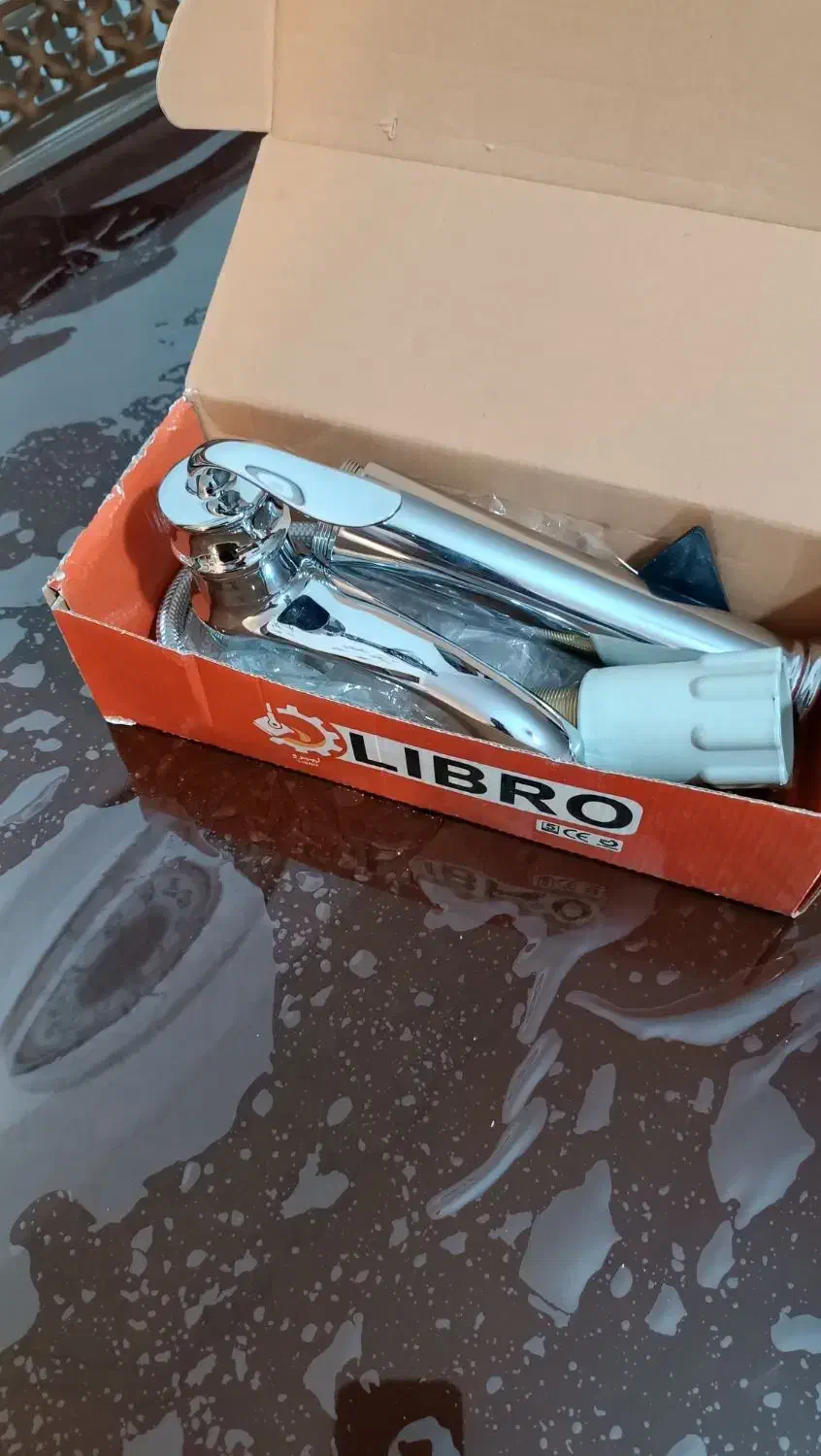 شیر روشویی دستشویی پایه بلند|لوازم سرویس بهداشتی|کرمانشاه, |دیوار