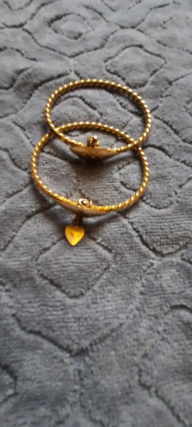 دو عدد مفتول طلای ۱۸ عیار|جواهرات|خرمشهر, |دیوار