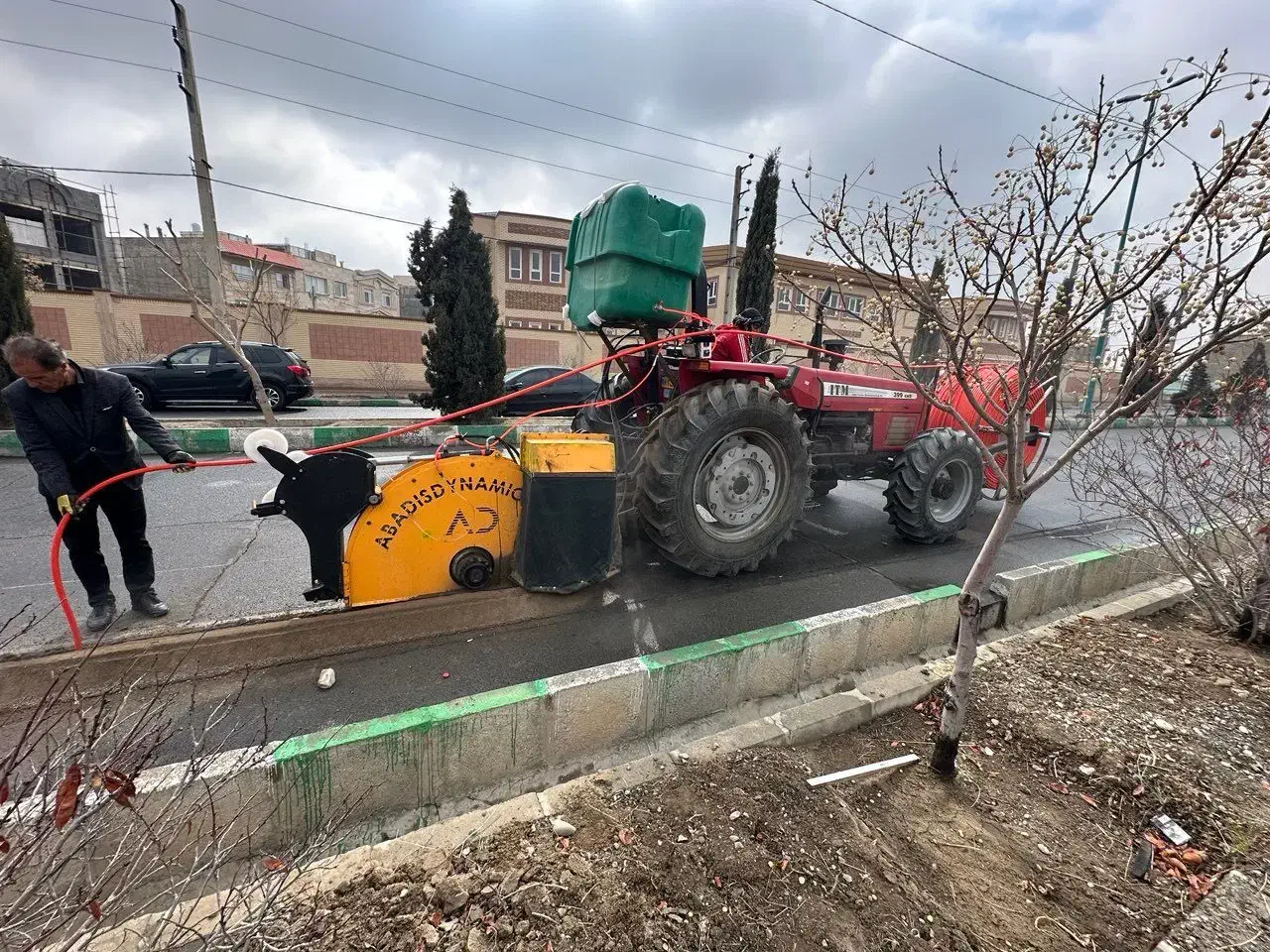 فروش ترنچر پشت تراکتوری|ماشینآلات صنعتی|صفادشت, |دیوار