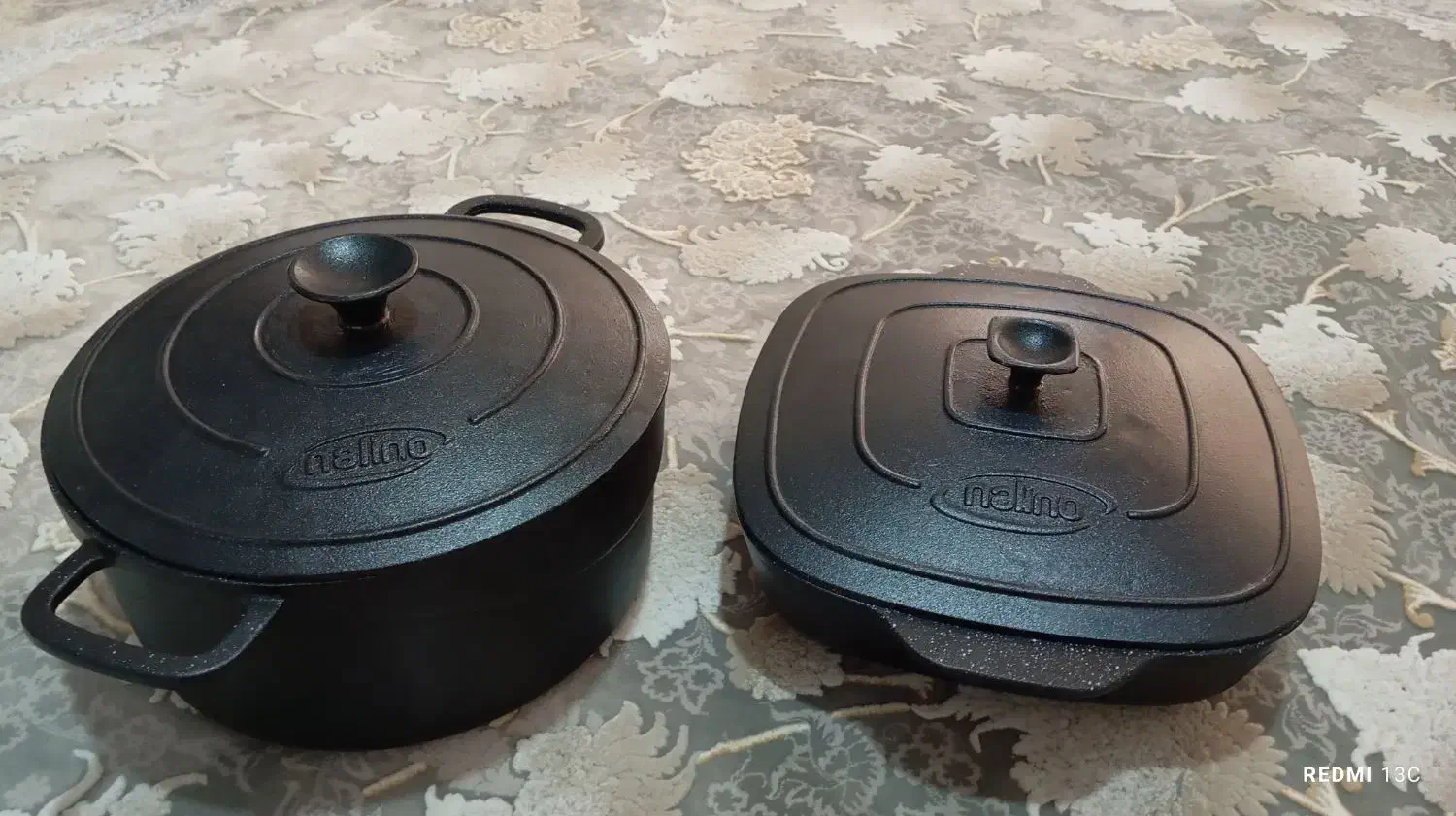 قابلمه و ماهی تابه چدنی اصل|ظروف پخت‌وپز|فسا, |دیوار