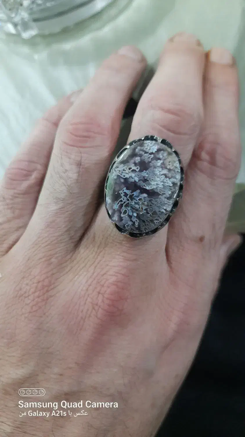 انگشتر شجر فردوس اصل معدنی|جواهرات|رشت, عینک|دیوار
