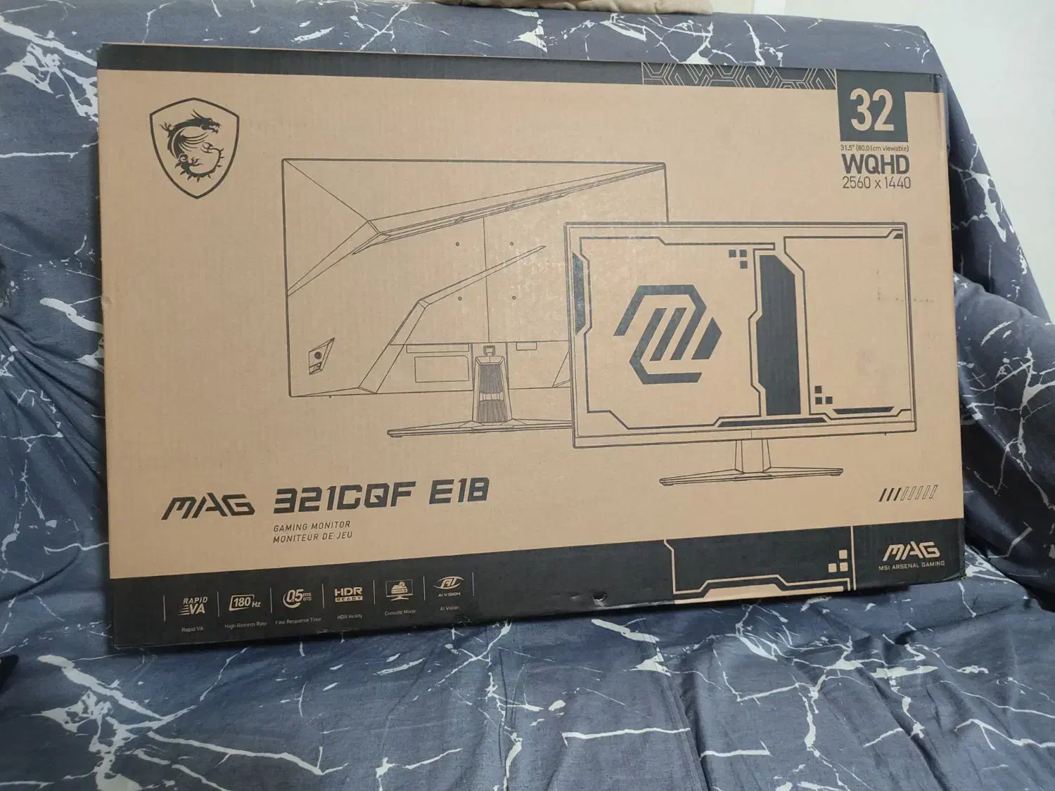 مانیتور گیمینگ32 اینچ ام اس آی مدل G321Q|قطعات و لوازم جانبی رایانه|تهران, ارامنه|دیوار