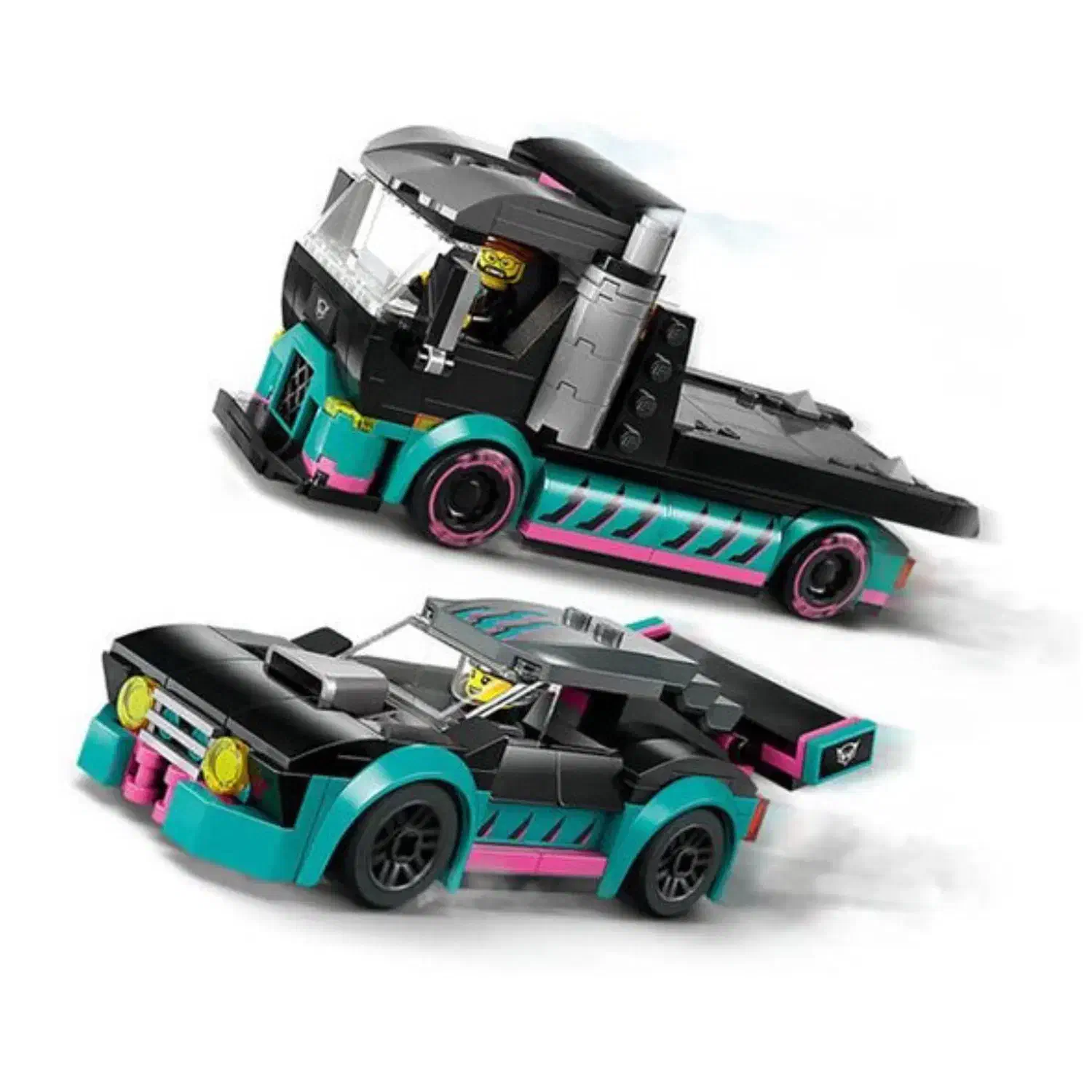 لگو مدل Race Car and Car Carrier Truck کد 60406|اسباب‌‌بازی|کرج, فاز ۳ مهرشهر|دیوار
