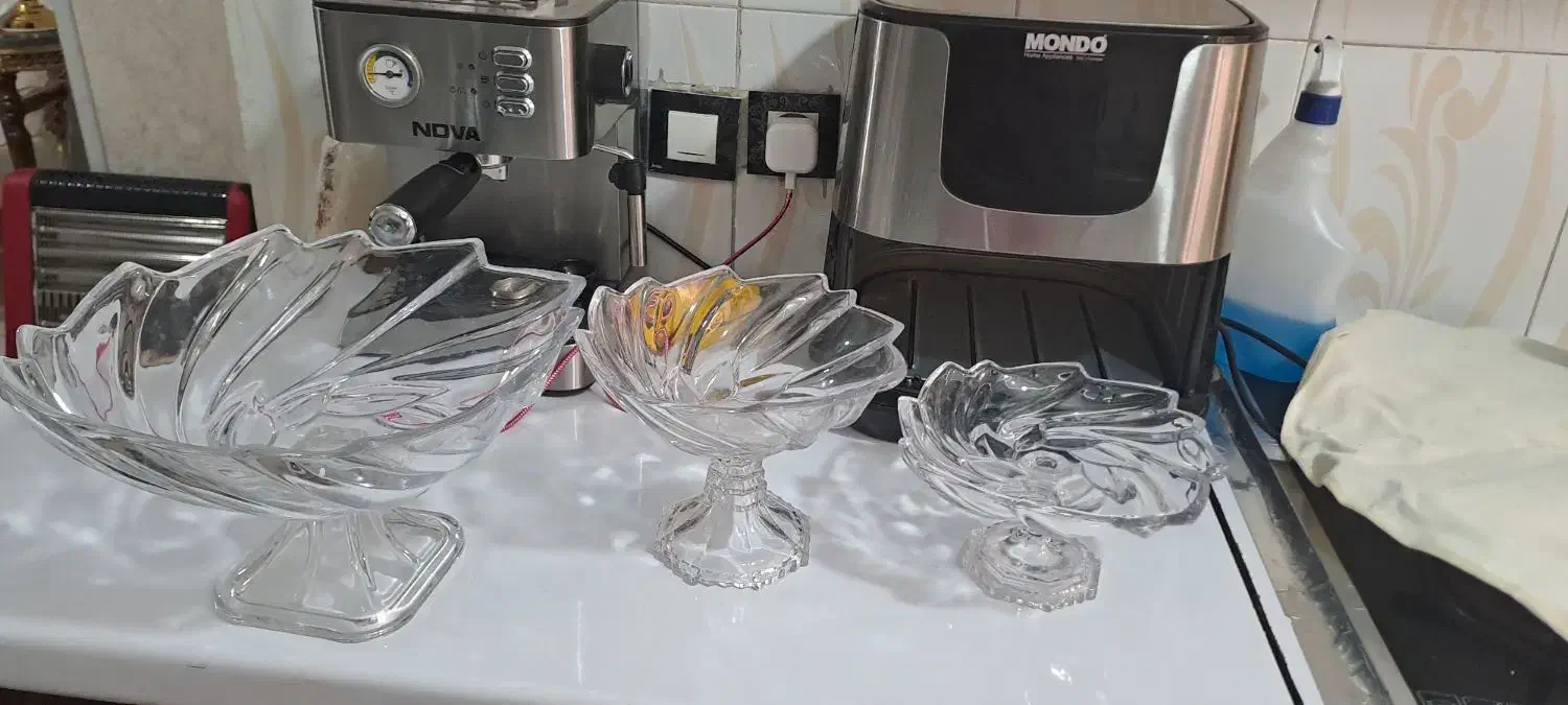 سرویس پذیرایی کریستال کاملا نو|ظروف سرو و پذیرایی|گلستان (تهران), |دیوار