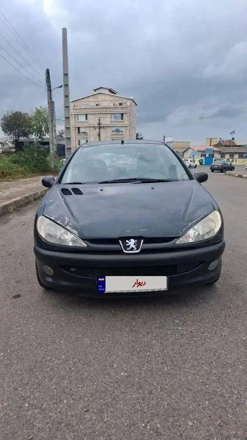 206 مدل ۸۲ سالم|خودرو سواری و وانت|رشت, استادسرا|دیوار