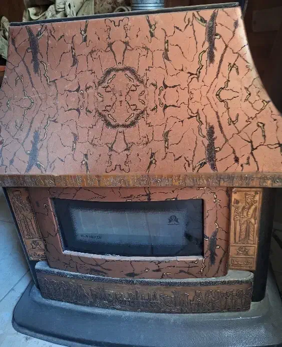 بخاری هیتا شعله طرح شومینه|بخاری، هیتر، شومینه|اهواز, امانیه|دیوار