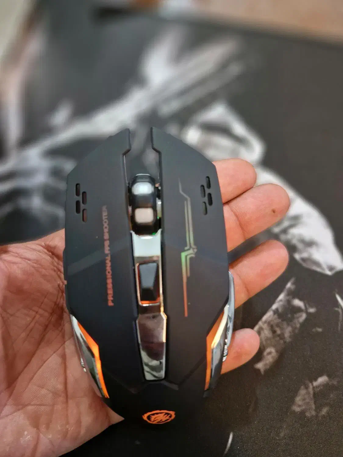 ماوس گیمینگ RGB & Wireless قابل شارژ بی صدا|قطعات و لوازم جانبی رایانه|کرمان, |دیوار