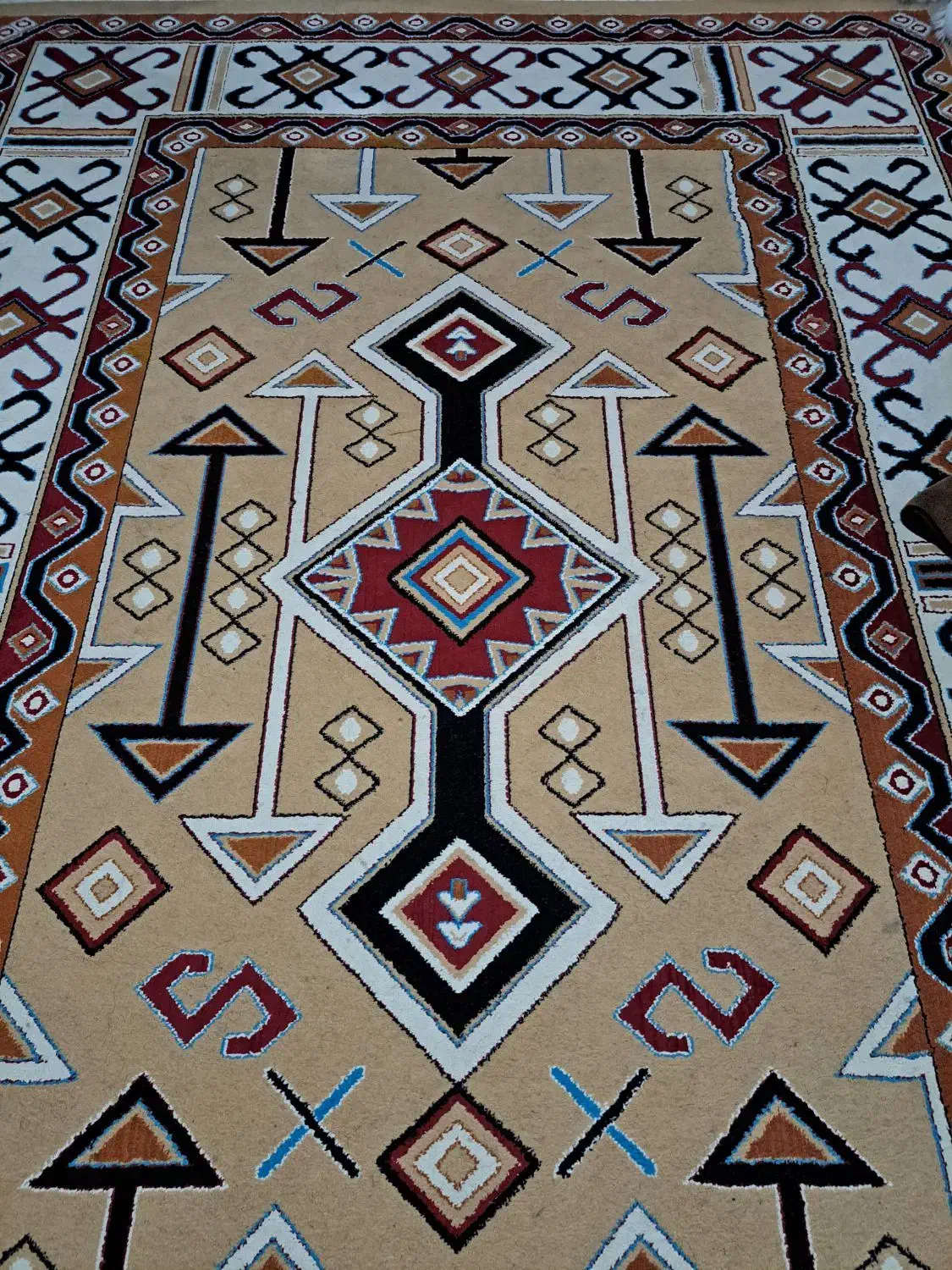 گلیم فرش ۹متری|گلیم، جاجیم، گبه|فولادشهر, فولادشهر|دیوار