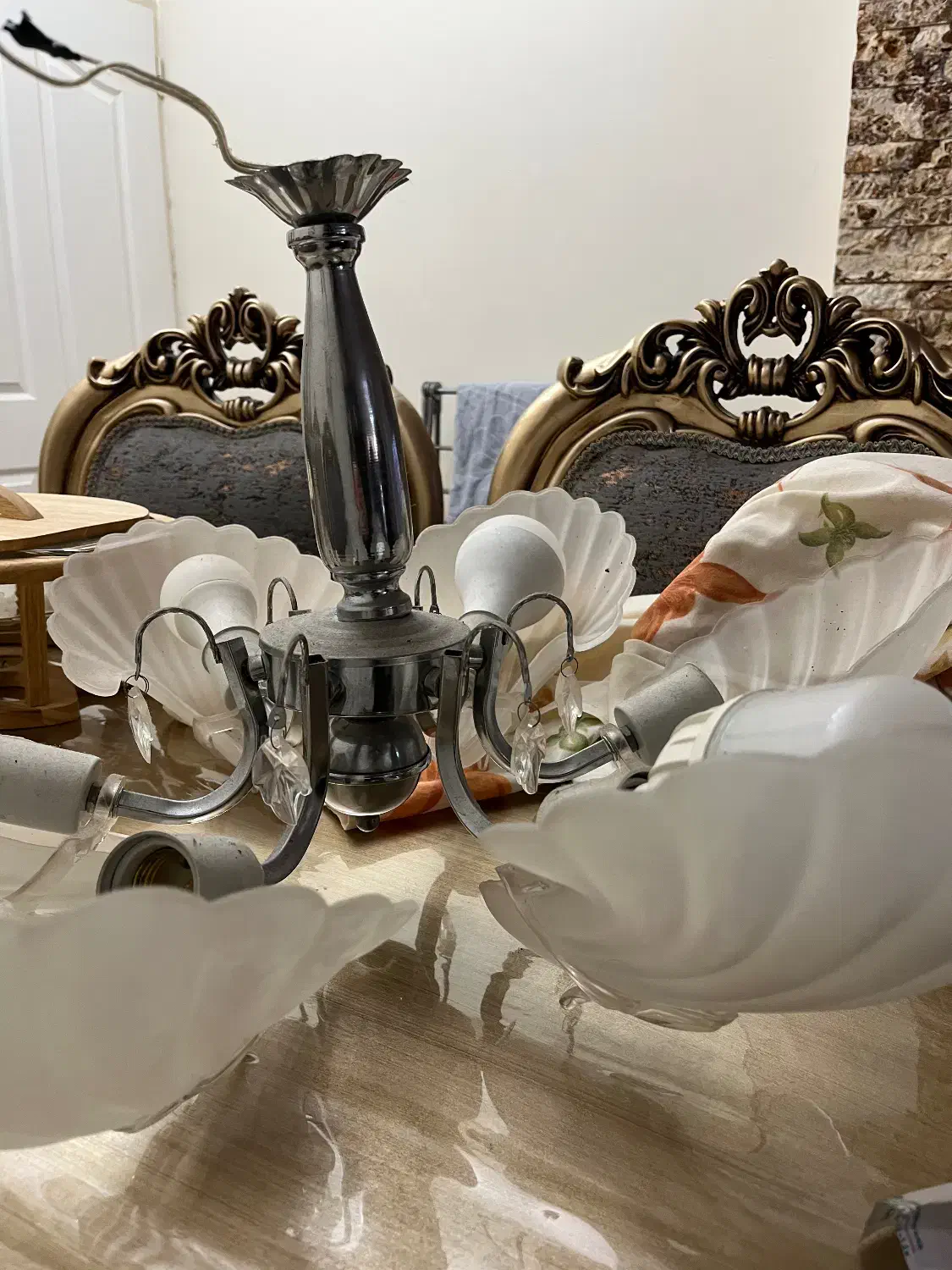 لوستر|لوستر و چراغ آویز|تبریز, |دیوار