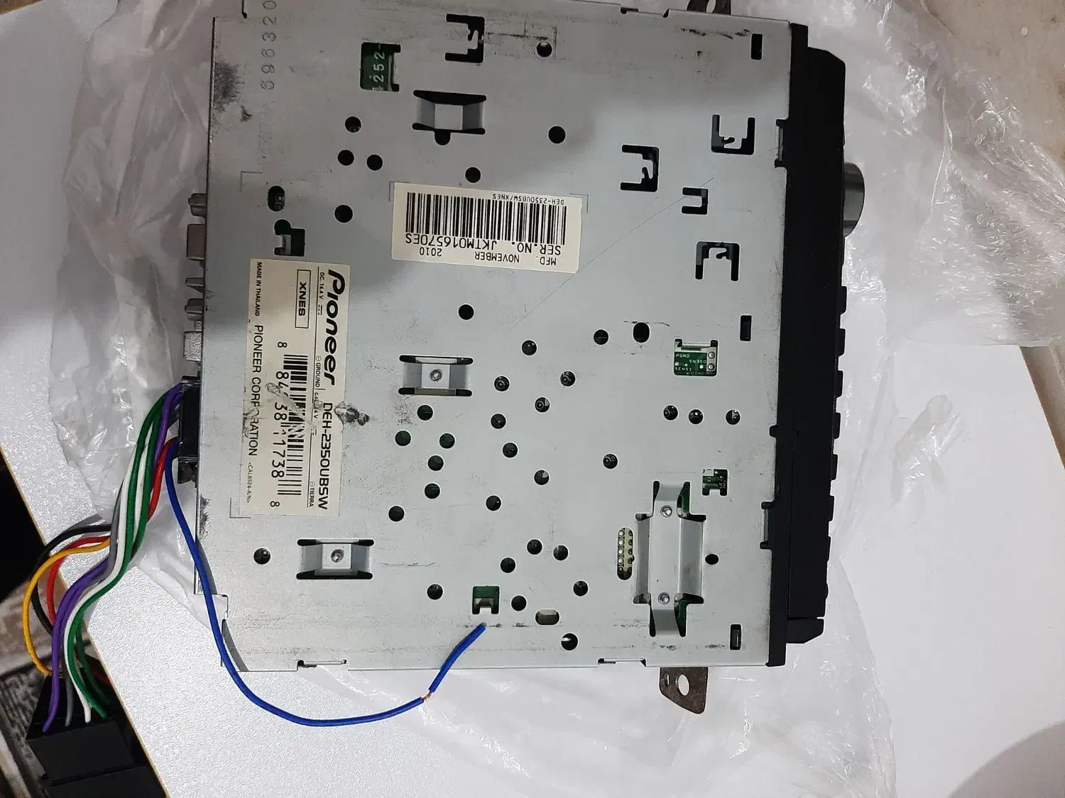 ضبط پایونیر ۲ کانال معاوضه با انگشتر نقره مردانه|قطعات یدکی و لوازم جانبی|قم, علی آباد سعدگان|دیوار