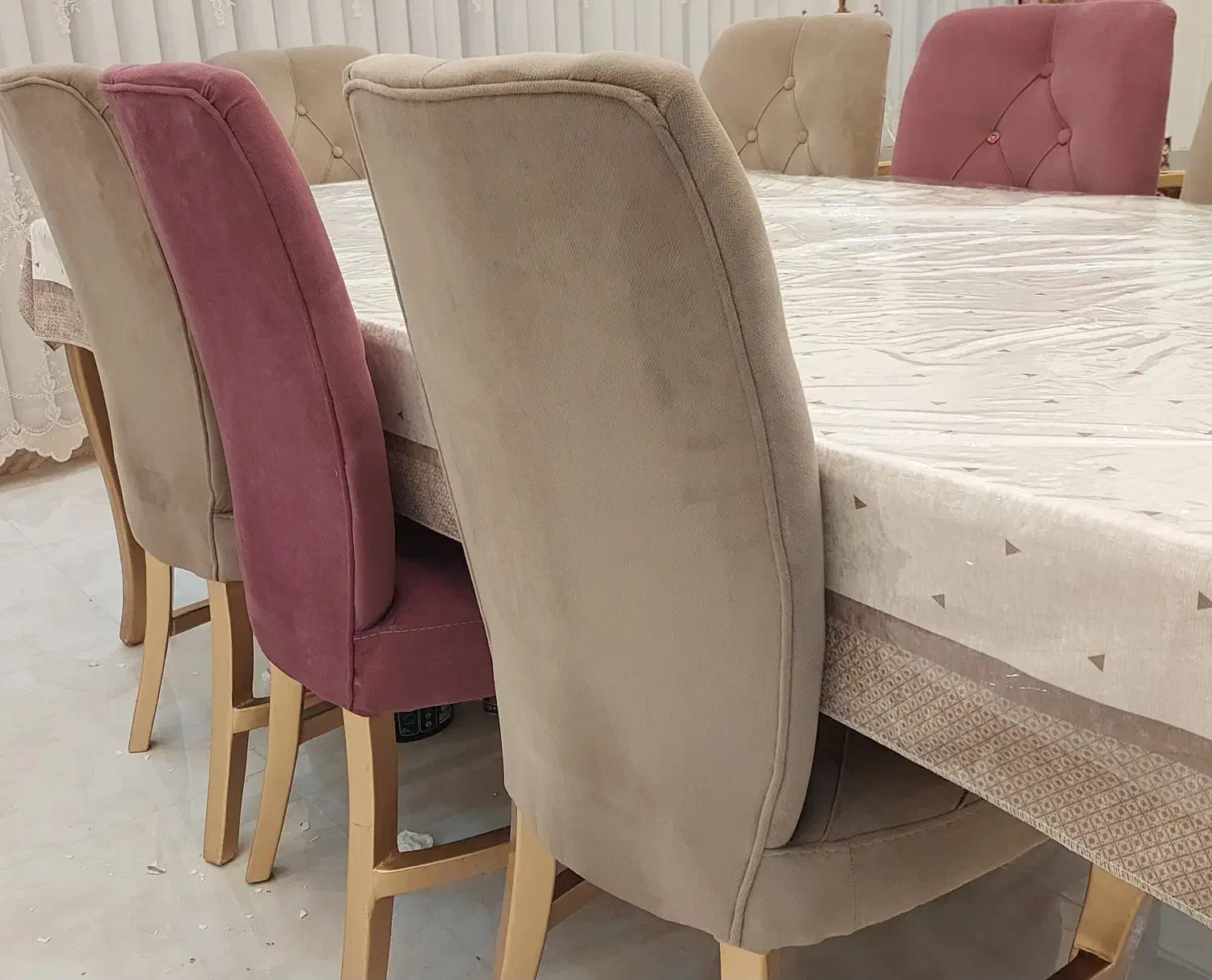 غذا خوری ۸ نفره|میز و صندلی غذاخوری|خرمدره, |دیوار