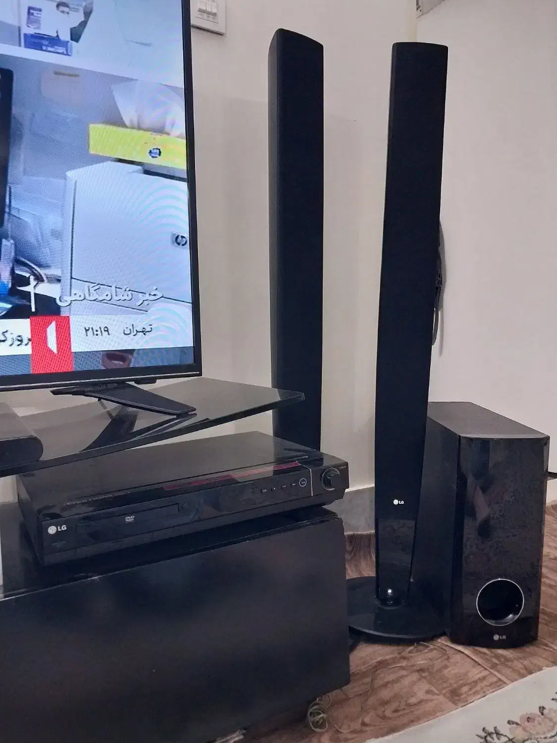 DVD ال جی|پخشکننده DVD و ویدیو|تهران, کیانشهر|دیوار