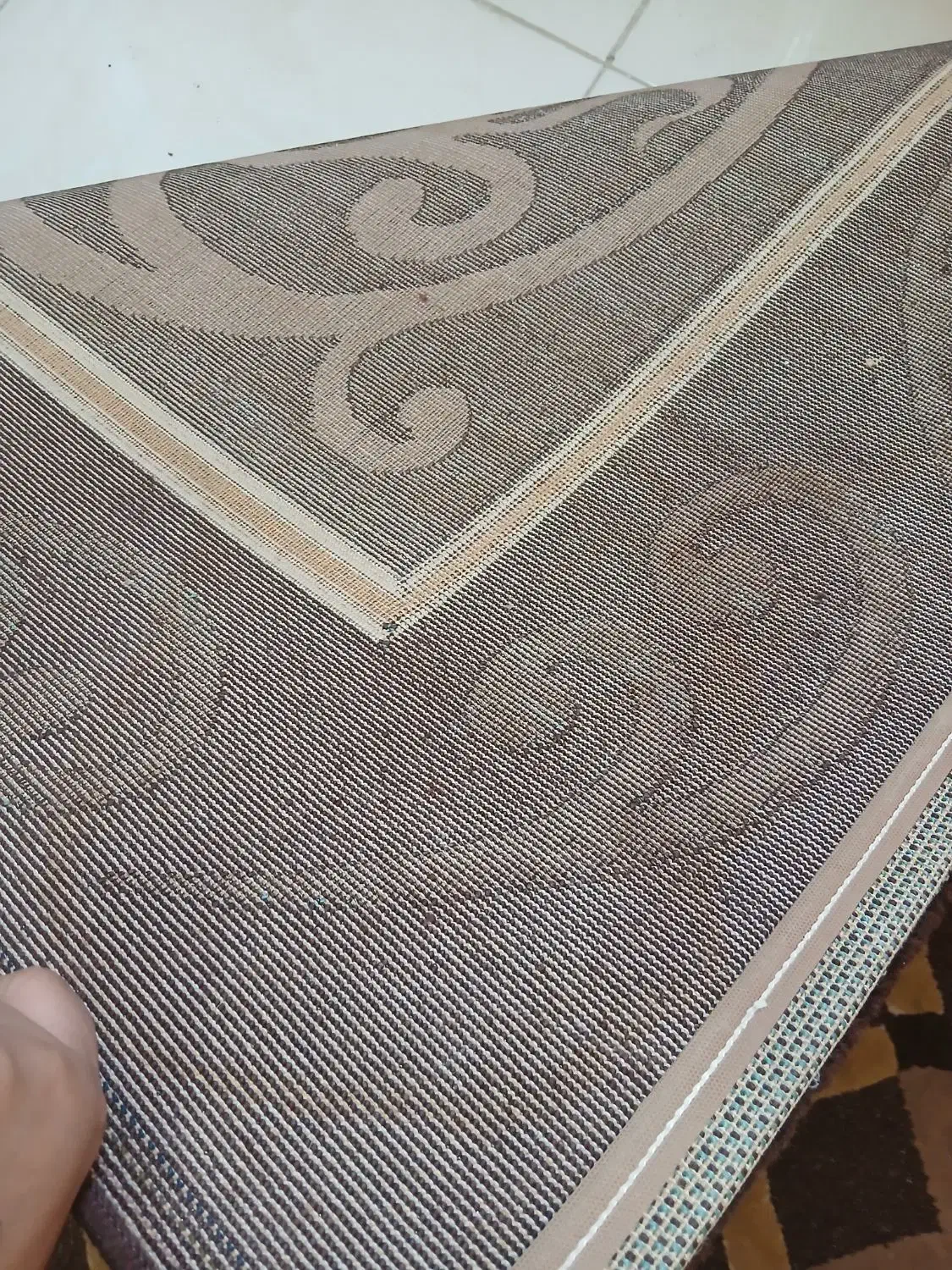 فرش ۶متری قهوهای|فرش|قرچک, پویینک|دیوار