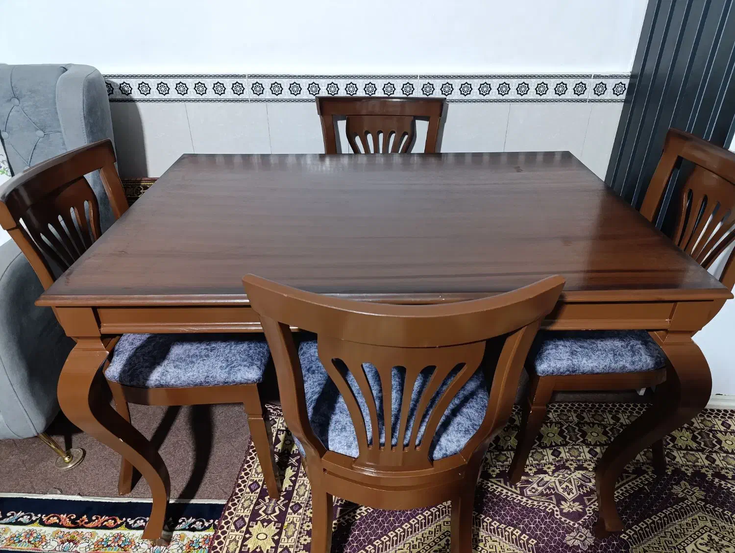میز نهارخوری 4 نفره|میز و صندلی غذاخوری|شاهدشهر, |دیوار
