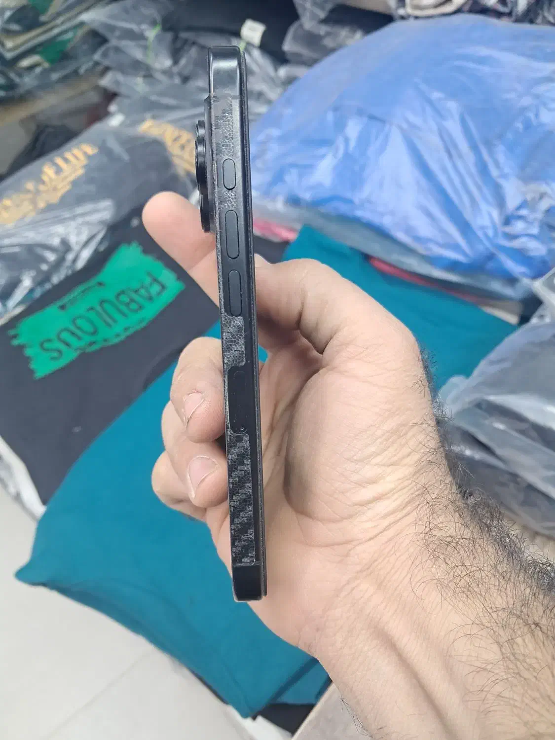 ایفون ۱۶ پرو مشکی|موبایل|اصفهان, نقش جهان|دیوار