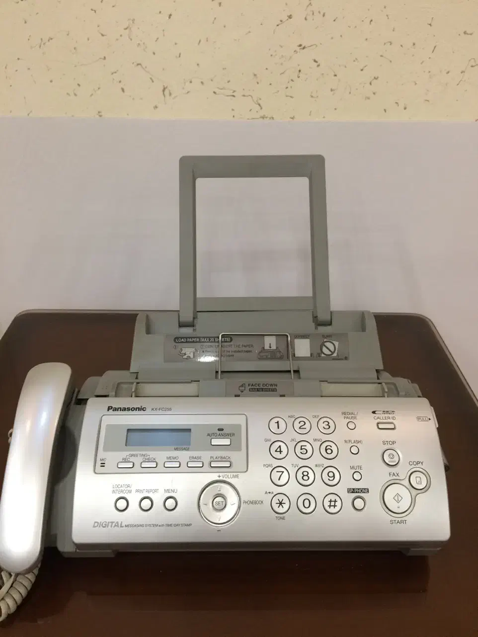 تلفکس اصل پاناسونیک با گوشی بیسیم|تلفن رومیزی|بندرعباس, |دیوار