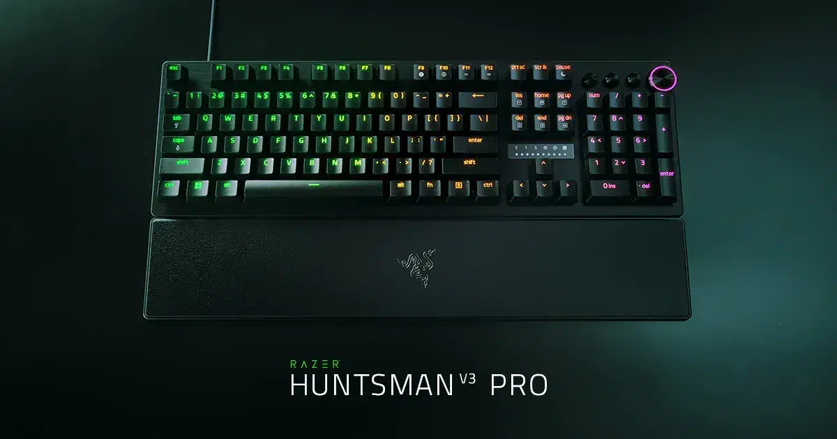 کیبرد ریزر ( razer huntsman v3 pro)|قطعات و لوازم جانبی رایانه|اندیشه, اندیشه فاز ۲|دیوار