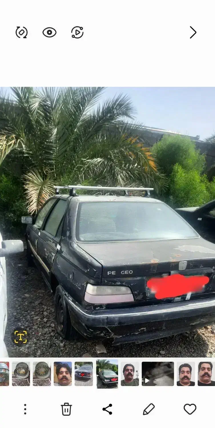 پارس مدل ۸۳|خودرو سواری و وانت|بم, |دیوار