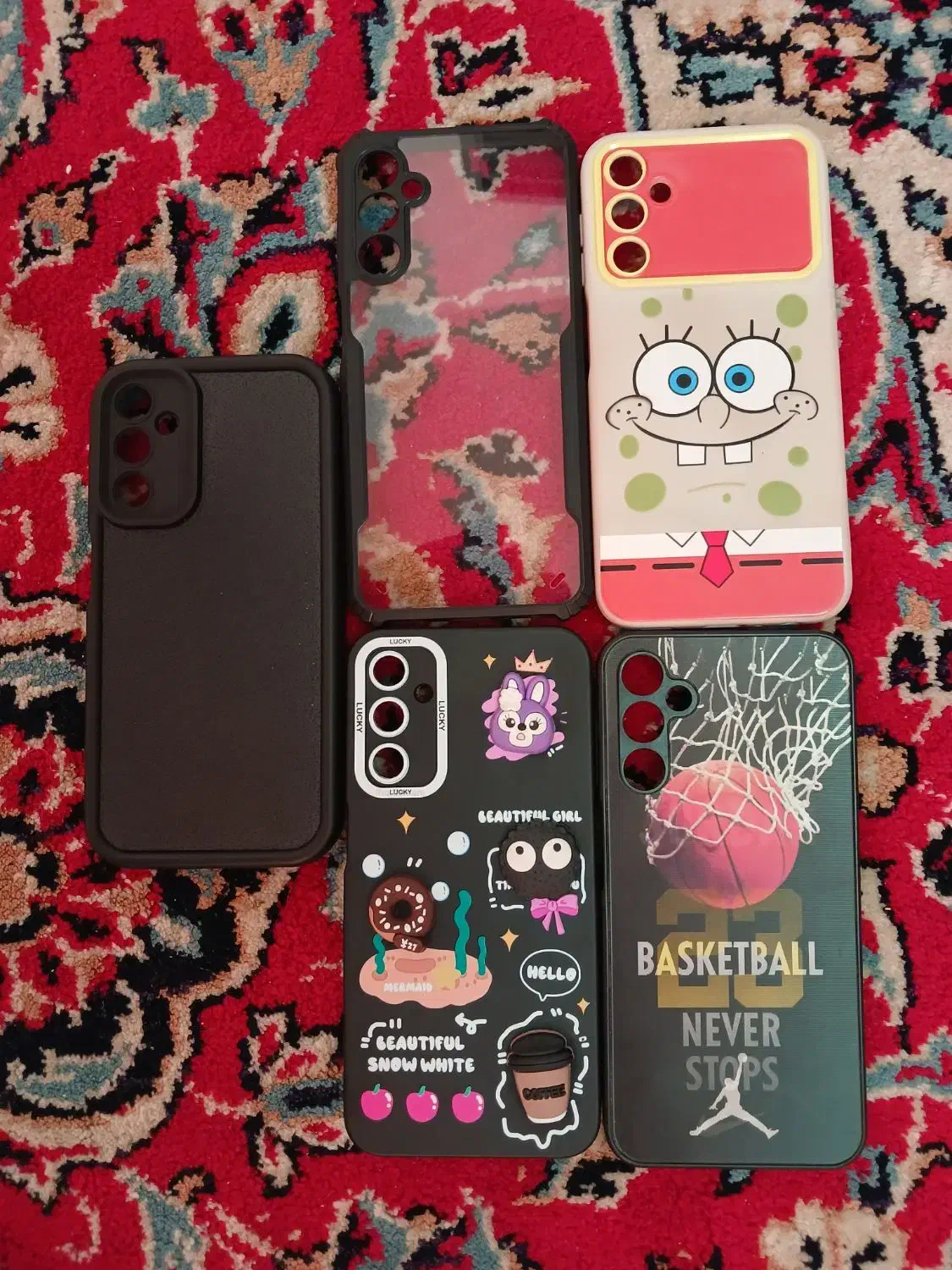 کاور سامسونگ a24 a12|لوازم جانبی موبایل و تبلت|آباده, |دیوار