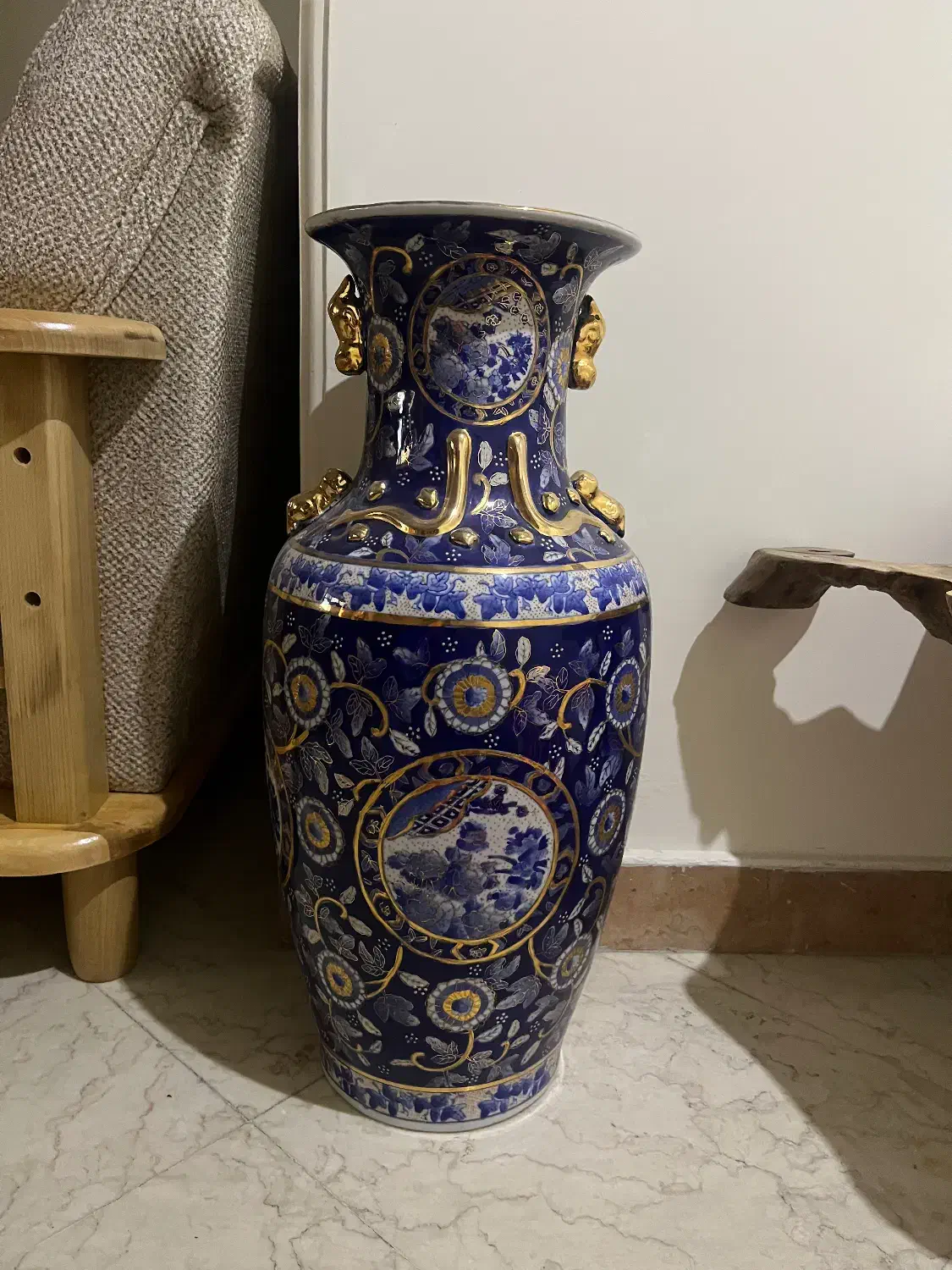 دو عدد گلدان چینی وارداتی|صنایع دستی و سایر لوازم تزئینی|تهران, شهرک نفت|دیوار