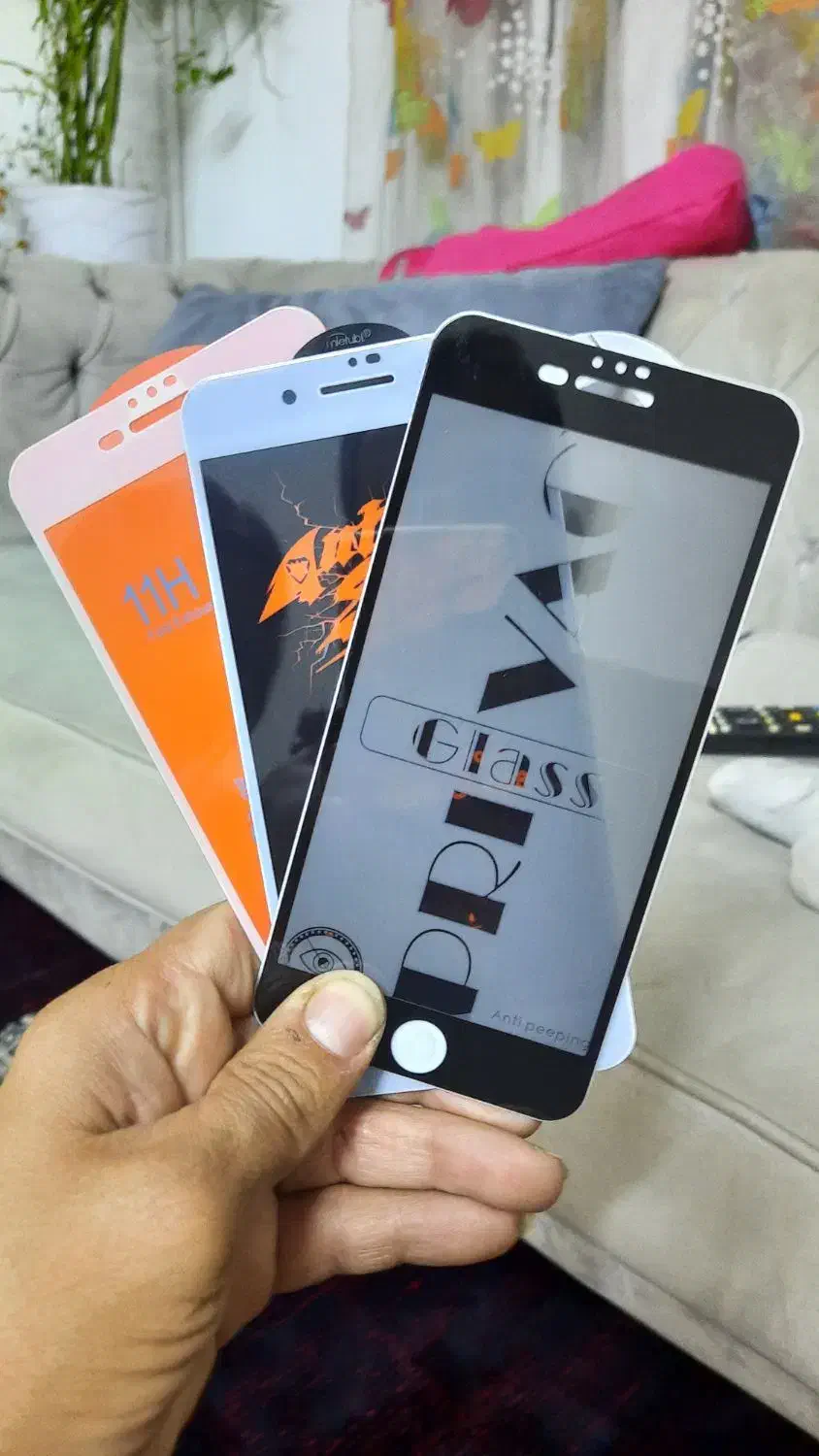 گلس پرایوسی آیفون ۶،۷،۸|لوازم جانبی موبایل و تبلت|اسلامشهر, شهرک قائمیه|دیوار