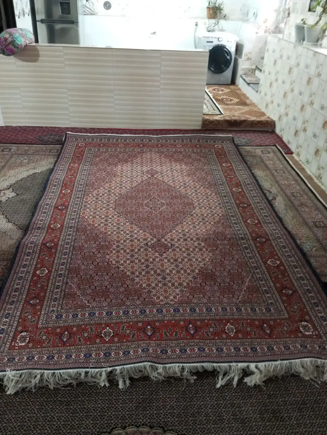 فرش دست بافت|فرش|سراب, |دیوار