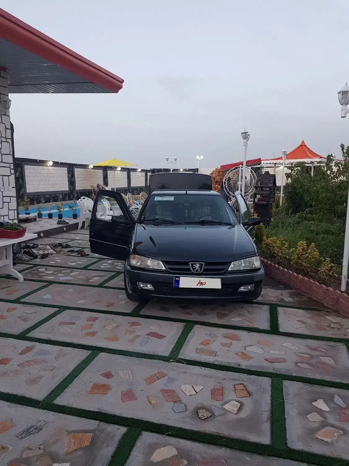 پژو پارس بدون رنگ استثنایی مدل ۸۵|خودرو سواری و وانت|گوگان, |دیوار