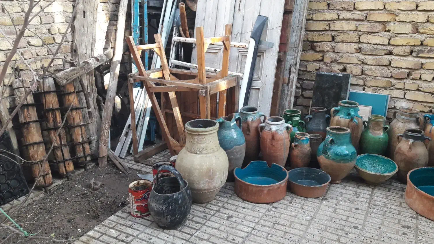 تقار خمره درب قدیمی کلکسیونی انتیک عتیقه|کلکسیون اشیاء عتیقه|تهران, گیشا|دیوار