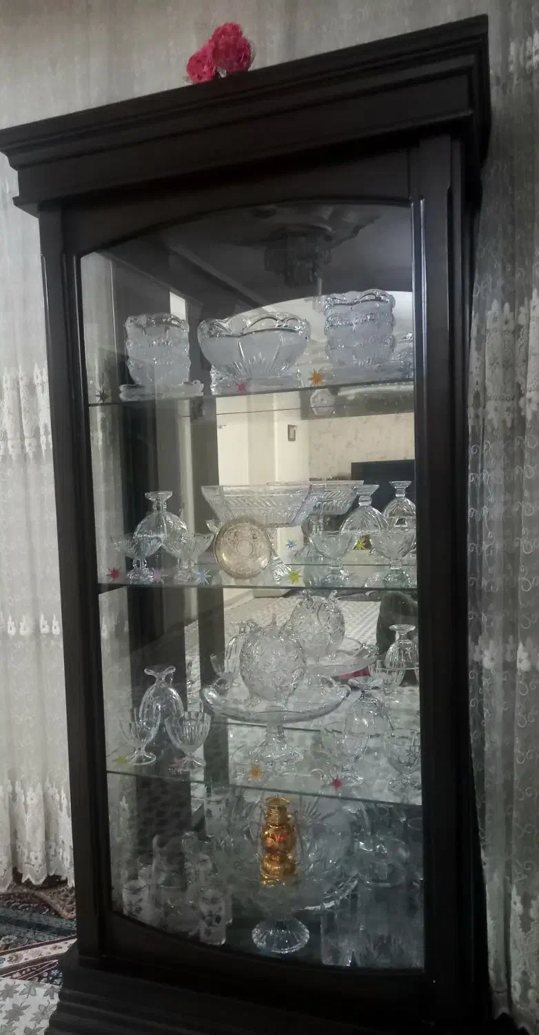 بوفه چوبی|بوفه، ویترین، کنسول|تهران, خزانه|دیوار