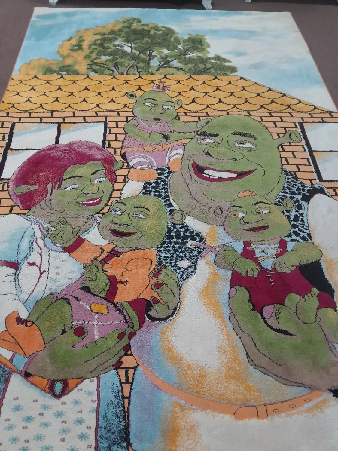 گلیم فرش اتاق کودک درحدنو|گلیم، جاجیم، گبه|خرمدره, |دیوار