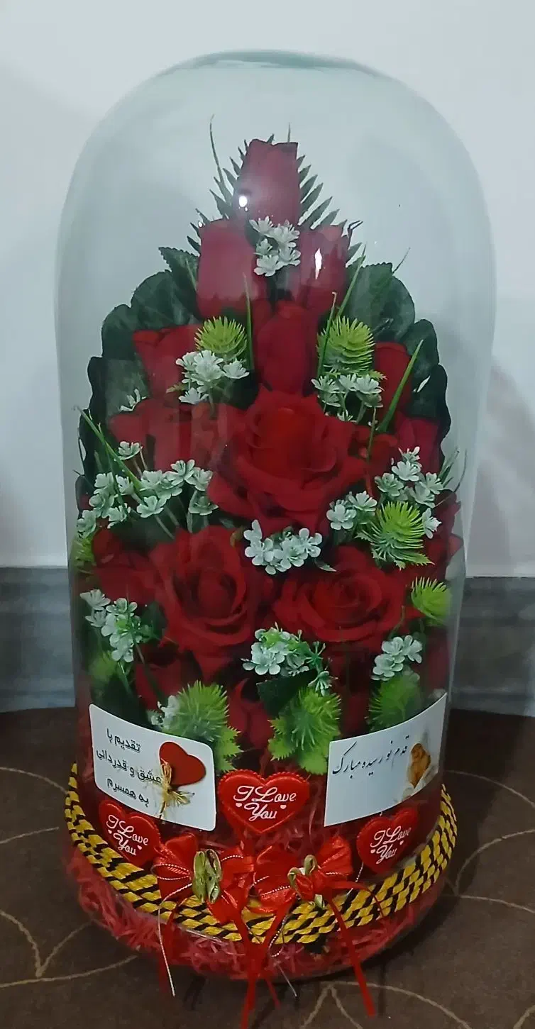 باکس گل شیشه ای|گل مصنوعی|بندر کنگان, |دیوار