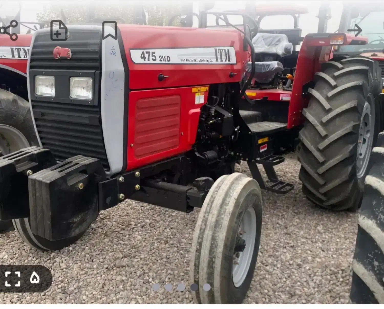 تراکتور ۴۷۵ تک مدل ۴۰۱ در حد خشک|خودرو سنگین|رودبار (کرمان), |دیوار