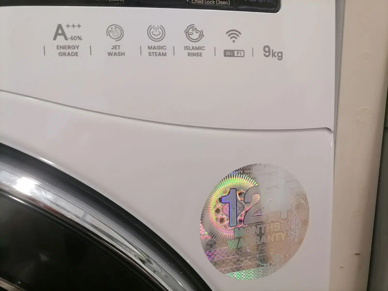 لباسشویی اکتاپلاس 9کیلیویی|ماشین لباسشویی و خشک‌کن لباس|سردشت, |دیوار
