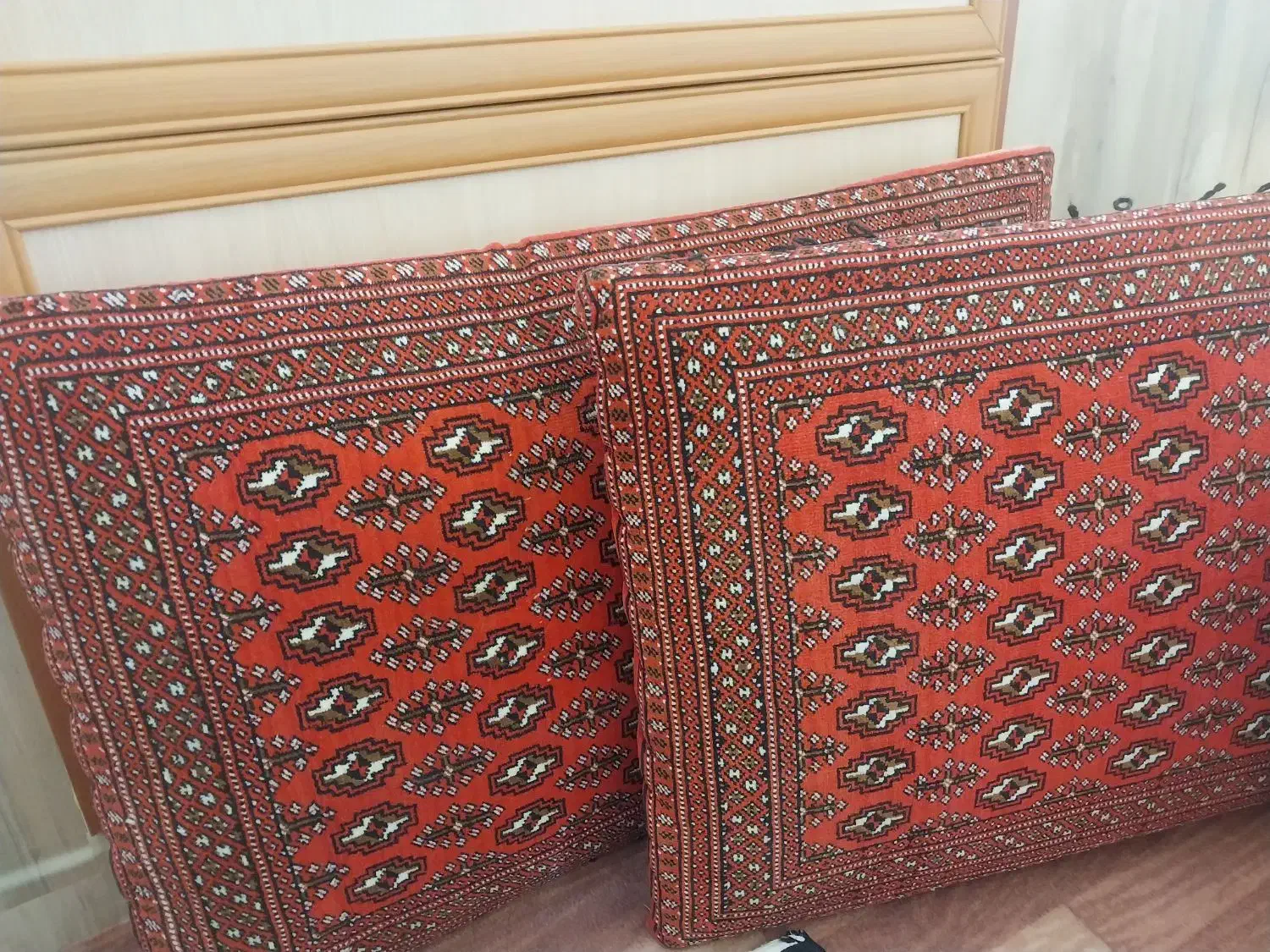 پشتی سنتی دست باف ترکمن|پشتی|سهند, |دیوار