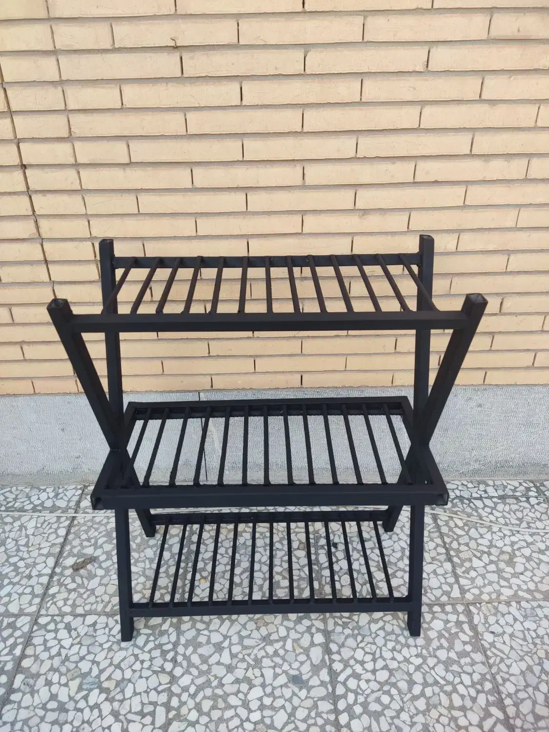 میز و جا کفشی فلزی|مبلمان خانگی و میز عسلی|رفسنجان, |دیوار