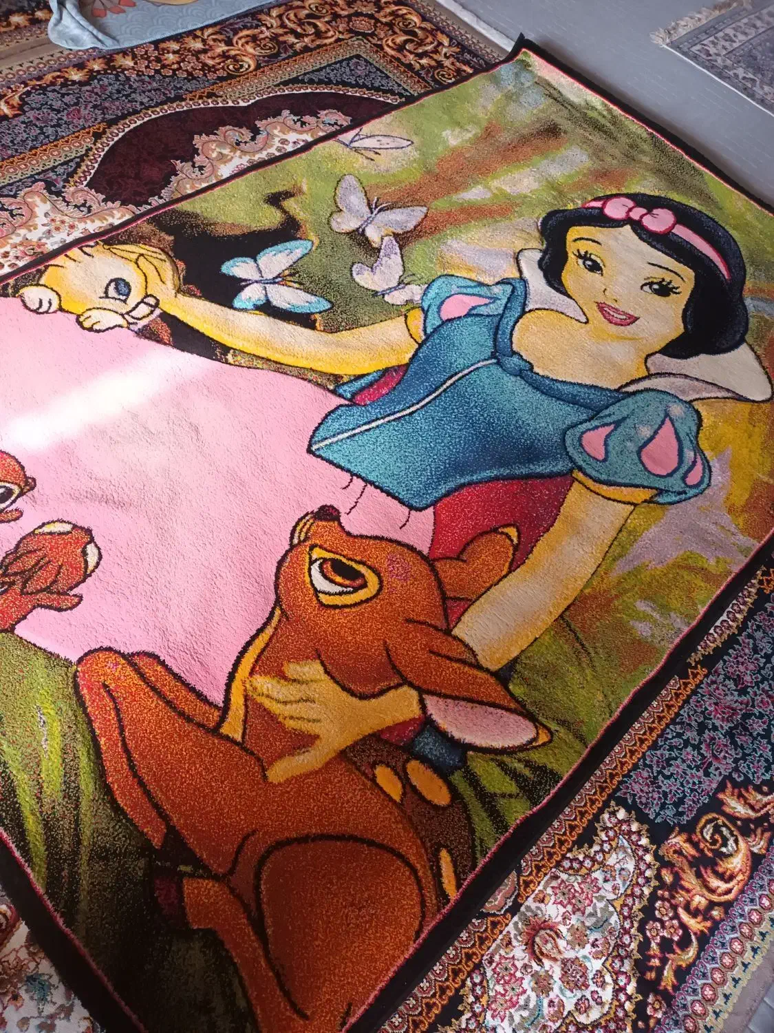 گلیم فرش دو عدد گلدان|گلیم، جاجیم، گبه|بوکان, |دیوار